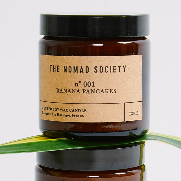 Banana Pancakes soy wax candle The Nomad Society