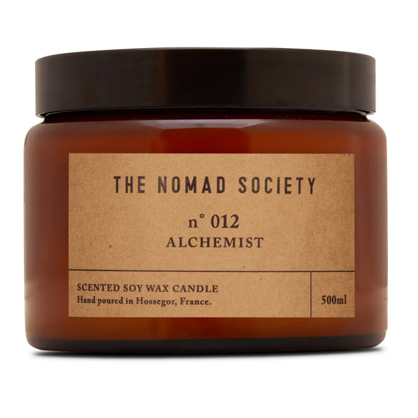 Alchemist small batch hand poured soy wax vegan candle by The Nomad Society