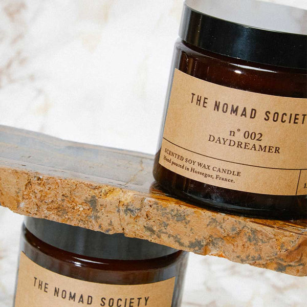 Daydreamer coconut vegan candle The Nomad Society 120ml