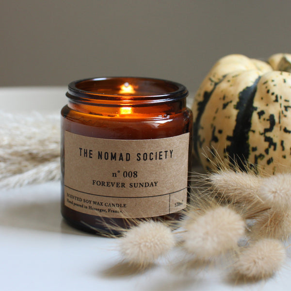 Forever Sunday soy wax candle 120ml The Nomad Society