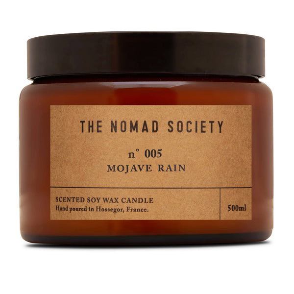 MOJAVE RAIN Scented Soy Candle - 500ml