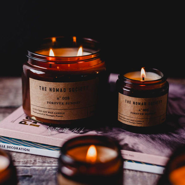 Hand Poured Vegan Soy Wax Candles | The Nomad Society